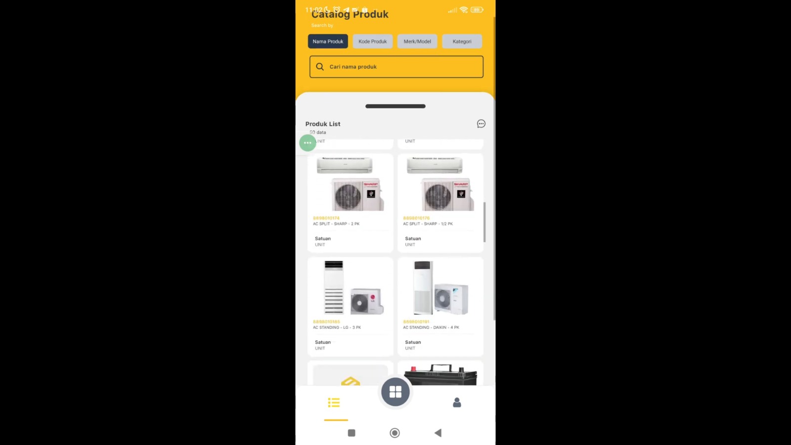 Odoo - Sample 3 for three columns